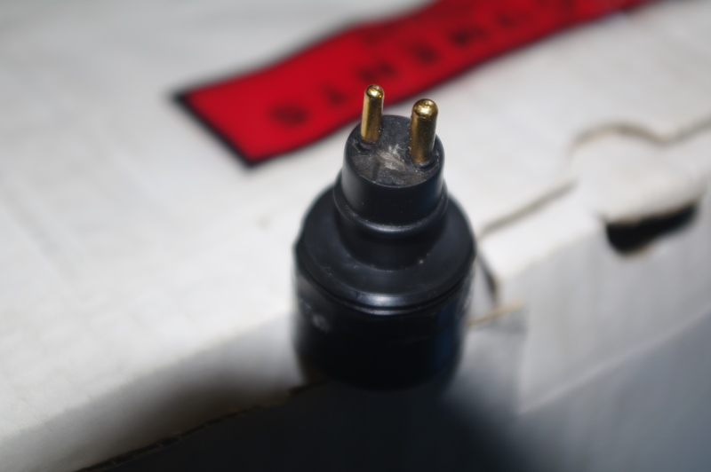 Embase de connecteur d'alimentation 2 broches